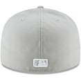 thumbnail image 4 of Men's New Era Gray New York Yankees Fashion Color Basic 59FIFTY Fitted Hat, 4 of 4