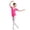 Hot Pink, variant on Elegant Girls Dance Jumpsuit For Ballet Practice Comfortable Fit With Easy Snap Front Girls Jumpsuits Sizes 3-4 Years