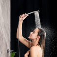 thumbnail image 4 of Brass Shower Head, High Pressure, L Style, Chrome Finish, S Size, 4 of 4