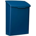 thumbnail image 2 of Architectural Mailboxes 2681BE Marina Wall Mount Mailbox, C1, Blue, 2 of 5