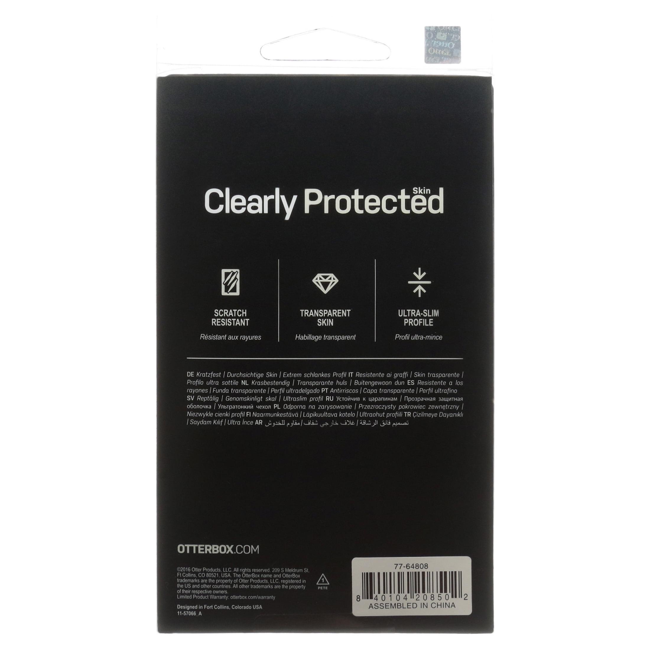 OtterBox Clearly Protected Skin Series Phone Case for Samsung Galaxy A50- Clear