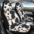 thumbnail image 4 of XYZCANDO Cow Print Pattern Car Front Seat Covers for Man Interior Decor Front Seat Covers for Cars Washable Waterproof, for Truck Sedan Vehicle, 4 of 10