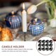 thumbnail image 2 of GAXIRE 12Ud Soportes Metálicos Negros Para Velas Con Robusto Para En Hogar, 2 of 8