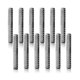 thumbnail image 1 of wonim44 12Pcs Carbon Fiber Comb Set - Heat Resistant Hair Stylist Combs for Men & Women - Medium & Fine Tooth for Clipper Cuts, 1 of 1