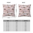 thumbnail image 2 of Yiaed Cloud Sloth Print Pillow Covers Super Soft Decorative Square Throw Pillow Covers Case Cushion Covers for Sofa Couch Bedroom Car Decor（No pillow core）-24"x24", 2 of 7