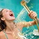 thumbnail image 4 of Microphone Shaped Handheld Shower Head, Bathroom Singing Personal KTV Showerhead, Novlety Gag Gift for Men Women 2025, 4 of 5