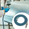 thumbnail image 5 of Airbrush Hose 1/8" to 1/4" Compressor Tool ,1.8 M 5.9 Ft ,Durable Air Compressors ,Premium Nylon Braided Standard Tube Adapter Brush Blue, 5 of 6