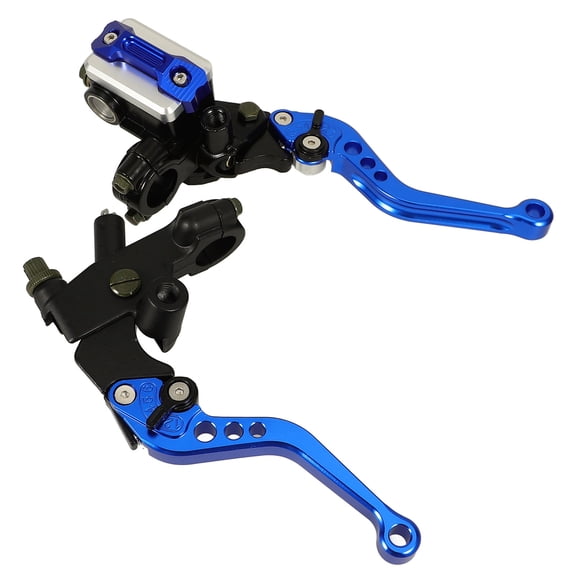 HEMOTON 2-Pack Motorcycle Brake Handle Levers for Motorbike Dirt Bike Bar Accessories