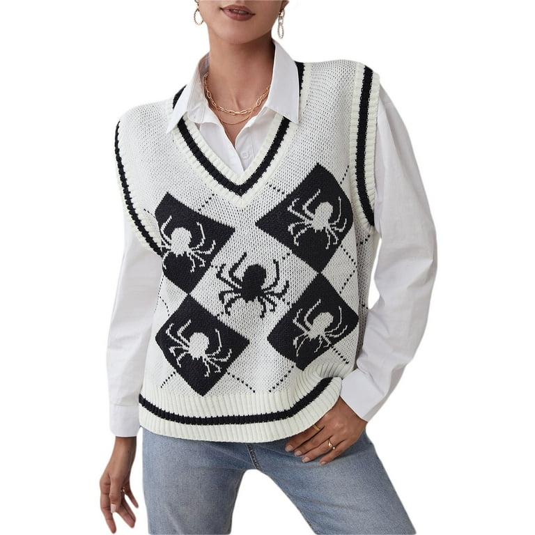BESTSPR Sweater Vest Women Undershirt Undershirt Jacket Women S