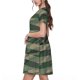 thumbnail image 2 of Easygdp Jungle Green Camo USA Flag para Vestido Transpirable de Mujer, Vestido Suelto de Manga Corta con Pliegues y Bolsillos para el Verano, 2 of 6