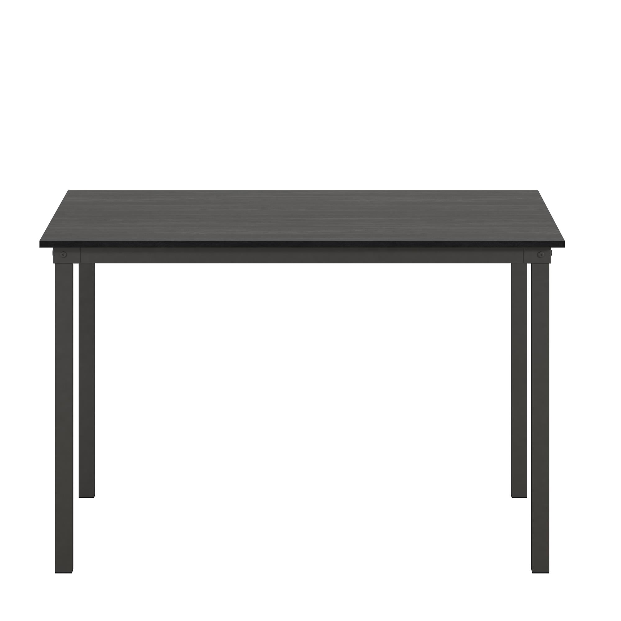 Mainstays 5-Piece Dining Table and Chair Set for 4, Black