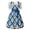 Blue, variant on Oktoberfest Outfits Women Costume short sleeve German Bavarian Dirndl Dress for Halloween Cosplay Carnival