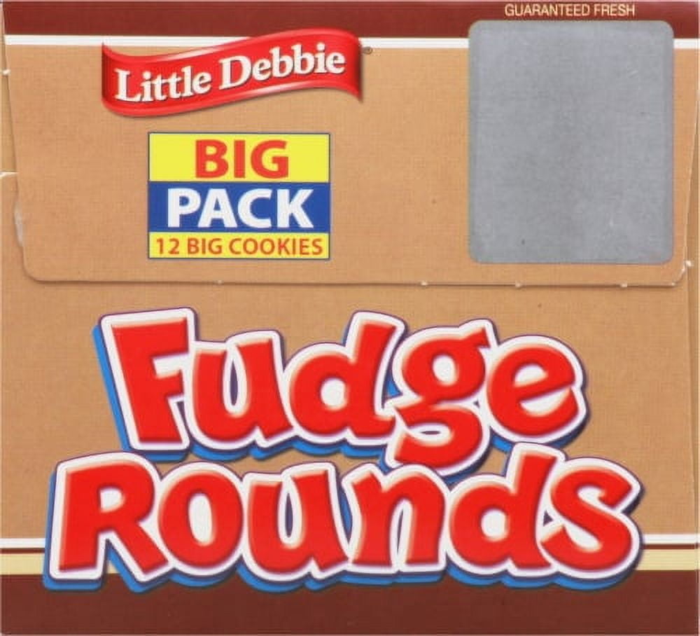 2X-Little Debbie Fudge Rounds Big Pack - 2 oz - 12 ct