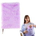 thumbnail image 4 of Notebook Plush Fuzzy Cover Lined Notebook 160 Pages 8 Colors for Office Supplies, 4 of 6