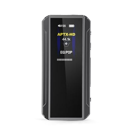 FiiO BTR13 Bluetooth Headphone Amplifier with LDAC, aptX Adaptive, aptX HD, AAC (Dual CS43131 3.5mm Unbalanced & 4.4mm Balanced Output) (Black)