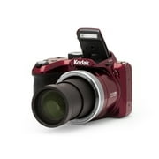 KODAK PIXPRO AZ401 Bridge Digital Camera - 16MP 40X Optical Zoom HD720p video (Red)
