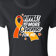 thumbnail image 4 of Inktastic Leukemia Awareness Yippee no More Chemo for Me Women's T-Shirt, 4 of 5