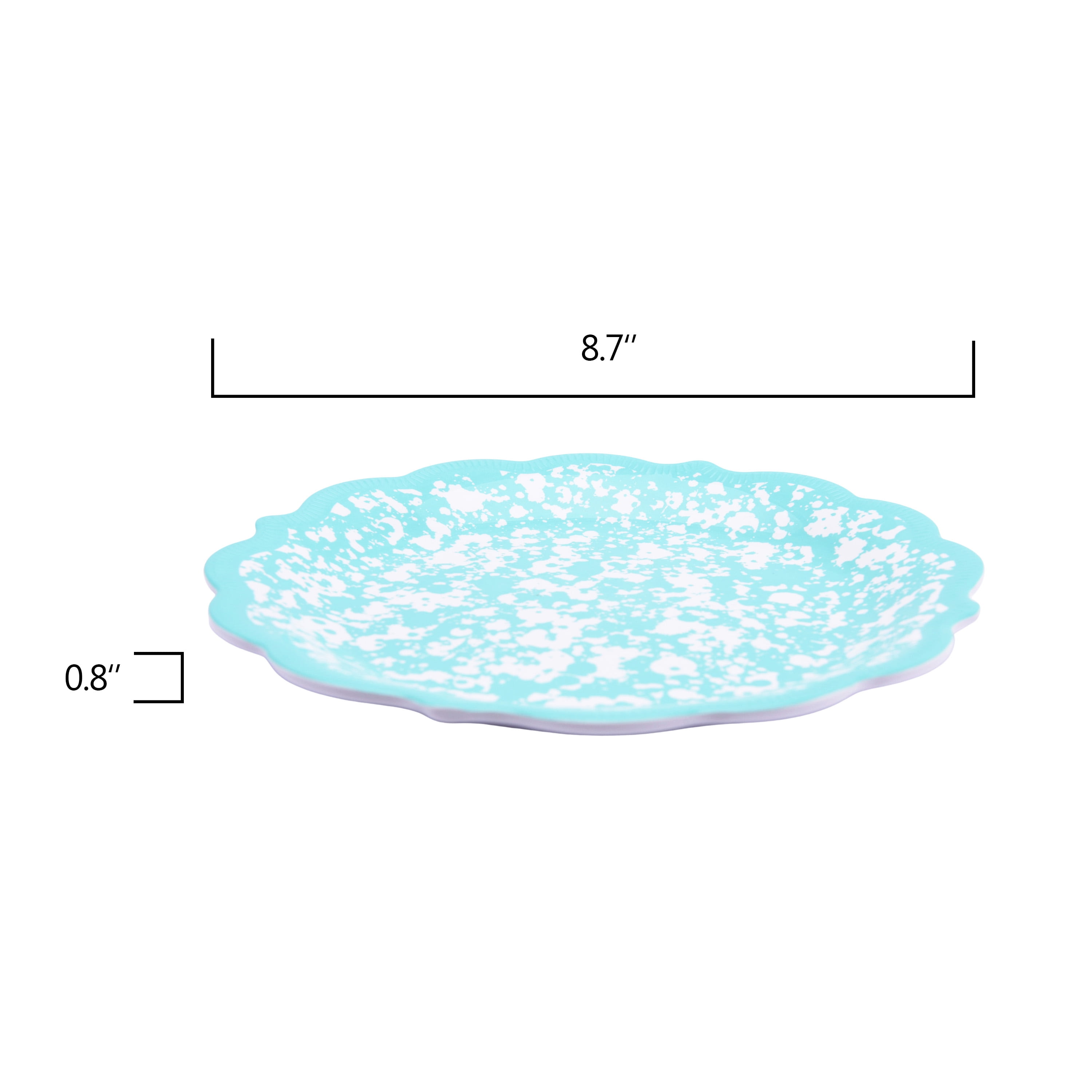 The Pioneer Woman Country Splatter Melamine Dinnerware Set, 12-Piece