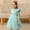Light Green, variant on Dresses for Girls Floral Birthday Dresses for Girls Kids Tea Party Dresses for Girls 4T