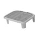 thumbnail image 3 of Alfombrilla para arena de gatos Bandeja para arena de gatitos Almohadilla para el pie de cama para el baño del dormitorio Gris, 3 of 8