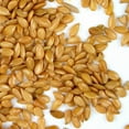 Organic Golden Flax Seeds 30 Lbs Resealable Bucket Yellow / Gold