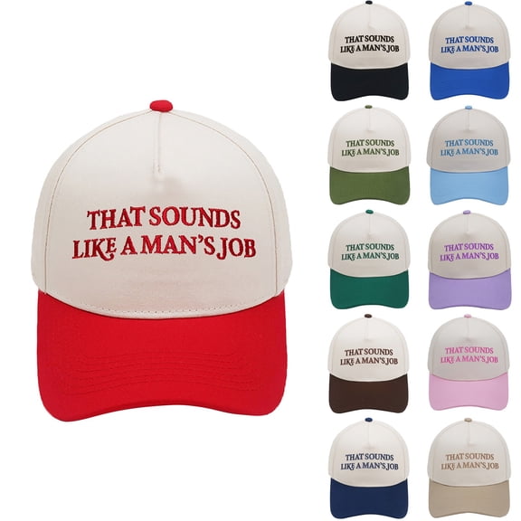 Breezora Embroidered Funny Saying Trucker Hat for Women Adjustable Mesh Back Baseball Cap Lightweight Breathable Casual Outdoor Fashion Hat