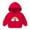 Red, variant on Odeerbi Kids Boys Girls Fleece Hoodies Rainbow Pattern Pullover Hooded Sweatshirts Children's Printed Long Sleeve Round Neck Hooded Sweatshirt Blue
