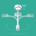 thumbnail image 2 of Luz para pecera pequeña con USB para plantas acuáticas, para acuario blanco Gloria Mini lámpara de luz de acuario, 2 of 9