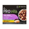 Pure Balance Pro+ Wild & Fresh Chicken Recipe with Oats & Carrots Small Breed Dog Food, 3.2 oz (8 Pack)