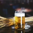 thumbnail image 5 of Large Beer glasses,20 oz Can Shaped Beer Glasses, Elegant Shaped Drinking Glasses is Ideal Gift,Tumbler Beer Glasses Great for Any Drink and Any Occasion, 5 of 7