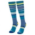 thumbnail image 2 of Cool Socks, Over the Calf Knee High Compression Socks, Fun Prints, Arrow Stripe, 2 of 6