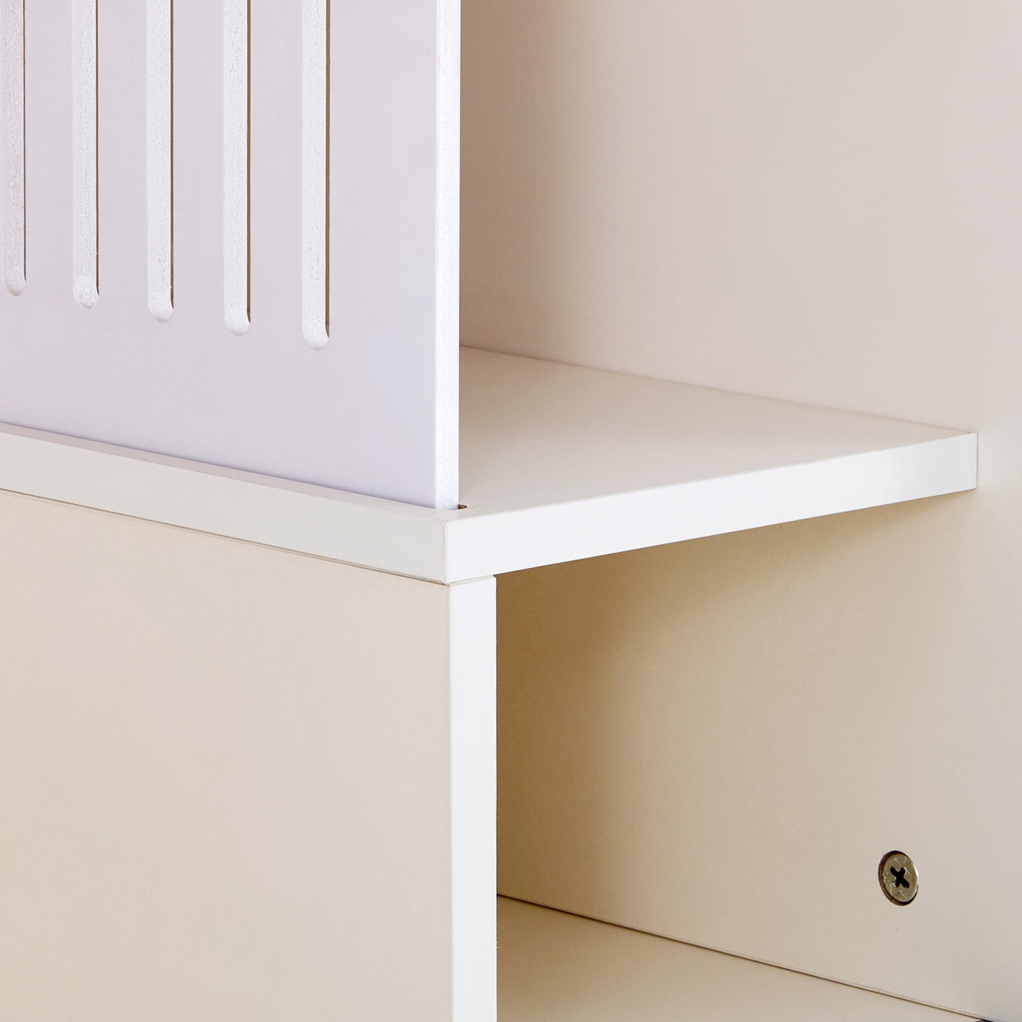 Euroco Cat TV Stand With Storage and Removable sliding door