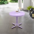 thumbnail image 3 of Afuera Living Table d'Appoint Rétro Contemporain pour l'Extérieur, Lavande, 3 of 7