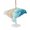 Blue, variant on Outdoor Tablecloth with Umbrella Hole for Patio/Picnic/Party/Camping, Teal Ombre Ocean Waterproof Table Cloth Rectangle Table Cover Washable, Summer Beach Coastal Waves Gradient (60"x 84")