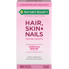 Nature's Bounty Optimal Solutions Hair, Skin & Nail Vitamin Caplets with Biotin 3000 mcg, 60 Ct