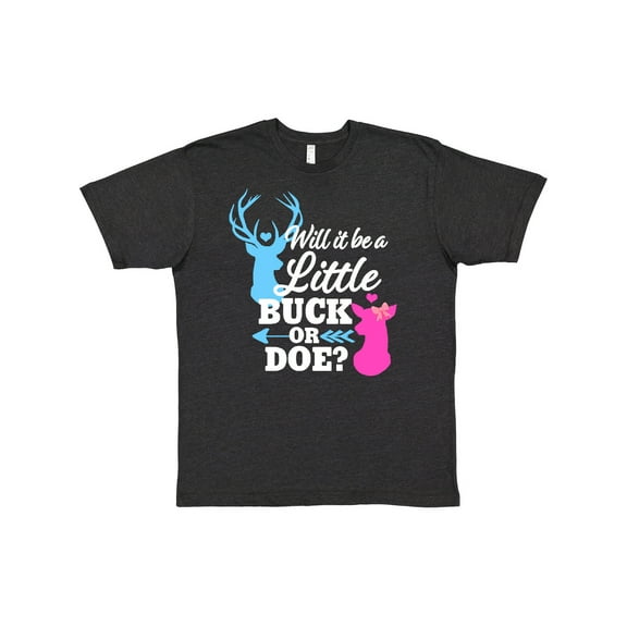 Inktastic Gender Reveal Will It Be a Little Buck or Doe? T-Shirt