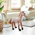 thumbnail image 3 of Bpyeka Plush Toys, Simulated Horse Doll Toy Desktop Sofa Furniture Decoration Birthday Gift, 3 of 6