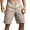 L-Khaki-5, variant on Akiihool Men's Cargo Shorts Belted Twill Cargo Shorts Men, Comfortable Relaxed Fit Casual Work Short for Mens (Grey,L)