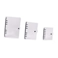 thumbnail image 2 of harayaa 3 Pieces Clear Binder Planner Cover Refillable Notebook Protector Versatile Gift Black, 2 of 8