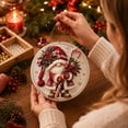 thumbnail image 3 of DIY Christmas Gnome Pearl Diamond Painting Art Kit with Frame, Christmas Pearl Beads Art Craft for DIY Lover Beginner for Home Wall Decor, Healing Stress-Relieving.A, 3 of 5