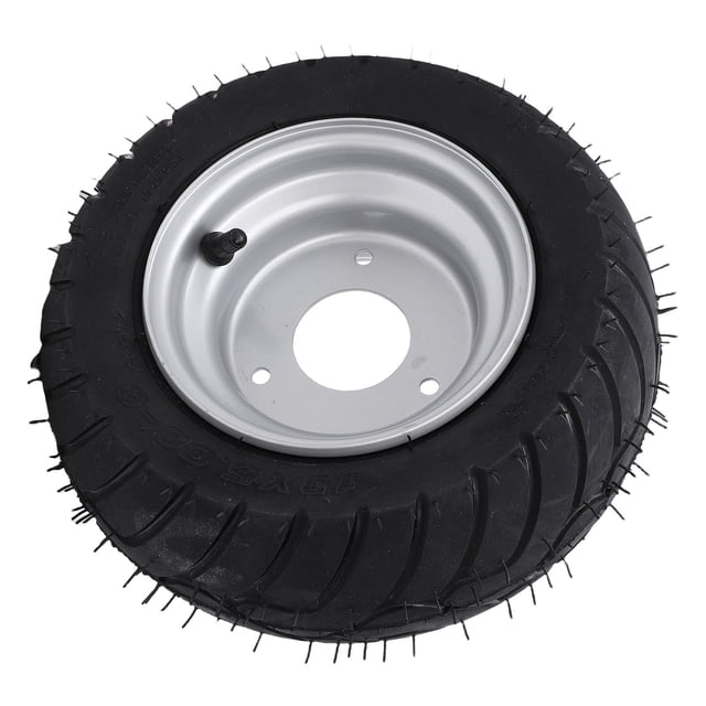 13x5.00-6 Tires, Puncture Proof Robust Ply Structure Enhanced Control Go Kart Tires Excellent Grip Shockproof Universal Fit with Rim for ATV UTV
