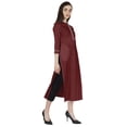 thumbnail image 2 of Phagun Casual Wear LongKurtiFor Women's 3/4Sleeves Designer Neck Ethnic Wear Kurta, 2 of 7