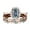 G-A, variant on Kcodviy 2Pc Square Black Purple Womens Rings Cubic Zirconia Bridal Rhinestone Thumb Ring Engagement Black Ring Full Womens Rings Zirconia Solitaire Ring 5 Rings 12