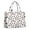 White Cow Bow, variant on Large Capacity Tote Bag,White Cow Heart Pattern Handbag Fashion Luxury Tote Bag,15.7"x13"x 5.1" Inches,Laptop Compatible