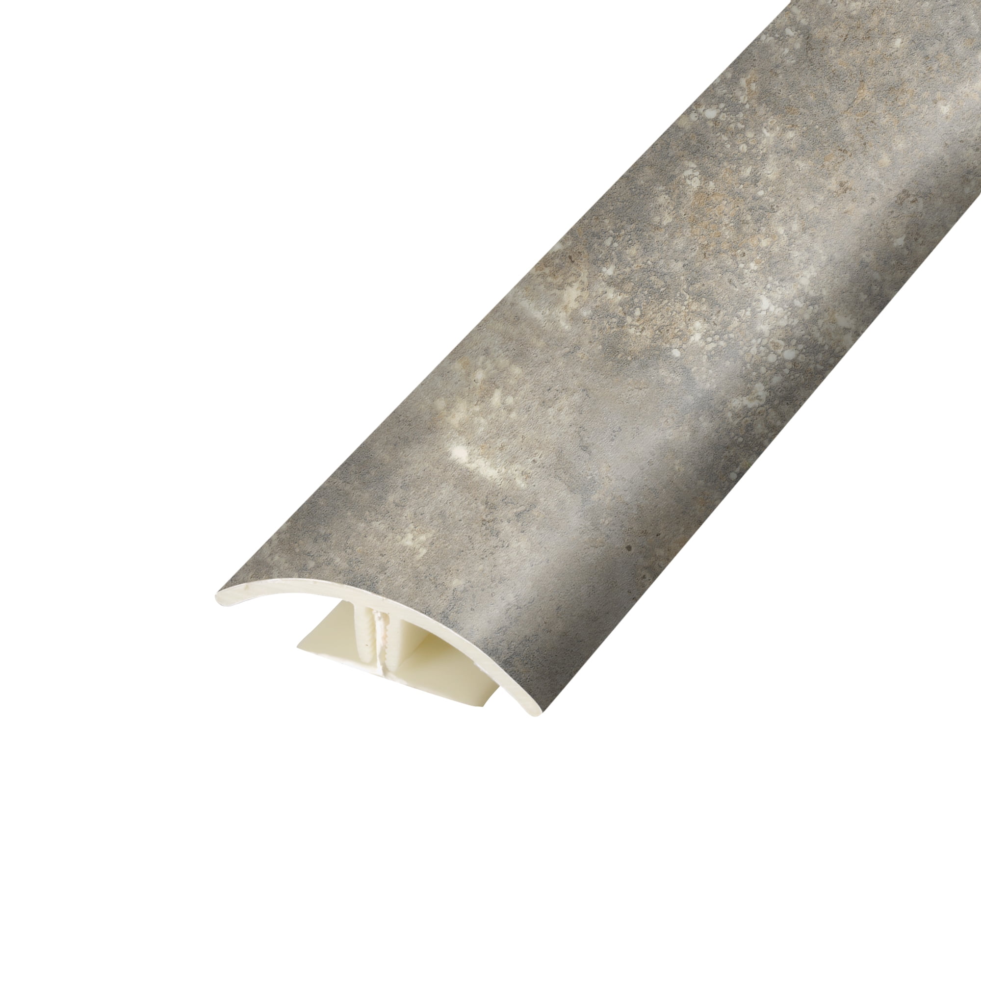 Mohawk Moisture Resistant 2IN1 Profile Molding in Gray Travertine, 1.75