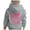 Grey, variant on Casual Hoodies Girls Long Sleeve Hooded Soft Sweatshirt Graphic Hoody Kids Cute Pullovers Top Clothes for Children Regular Tops 3-4 Y