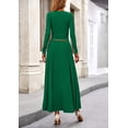 thumbnail image 2 of Conjunto de 2 Piezas PRETTYGARDEN Vestido Verde de Punto Acanalado Talle M, 2 of 7