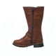 thumbnail image 3 of Botas Para Niñas Con Estoperoles Tipo Piel Café Casuales Cómodos 031N2Q cafe 21 INCÃGNITA 031A2Q, 3 of 7