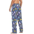 thumbnail image 7 of joogoo Men's Pajama Pants Tennis Racket Balls Soft Long Sleep Lounge Pjs Bottoms S, 7 of 7