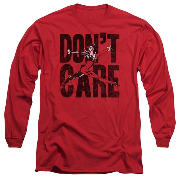 Jla - Don’T Care - Long Sleeve Shirt - XX-Large
